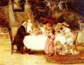 Su primer cumpleaños familia rural Frederick E Morgan